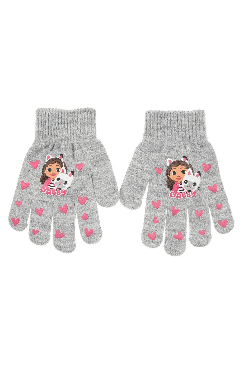 Gabby's Dollhouse Grey Heart Kinderhandschuhe