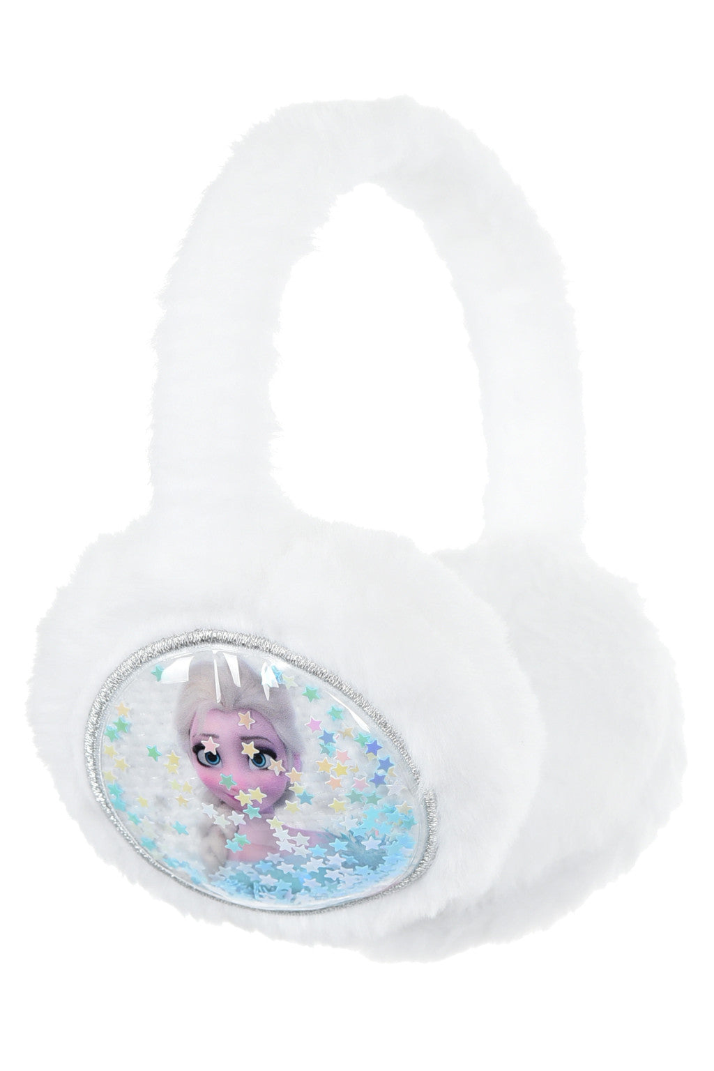 Disney Eiskönigin White Plüsch Ohrwärmer