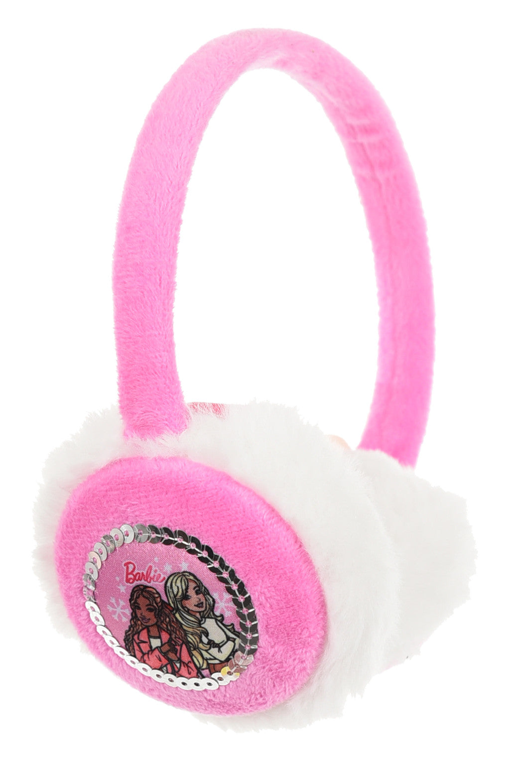 Barbie White Plüsch Ohrenschützer, Ohrenwärmer