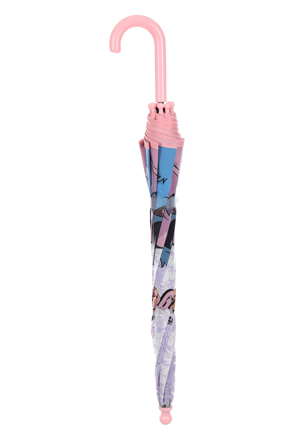 Disney Lilo und Stitch Aloha Angel Kinder transparenter Regenschirm Ø72 cm