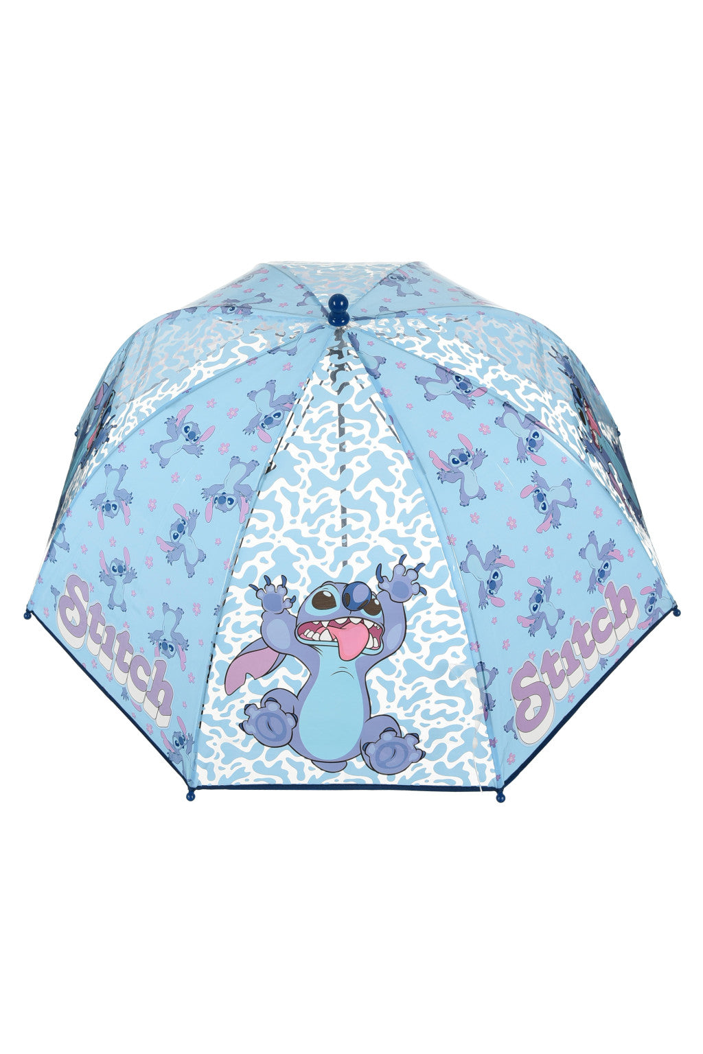 Disney Lilo und Stitch Crazy transparenter Kinderregenschirm ∅72 cm