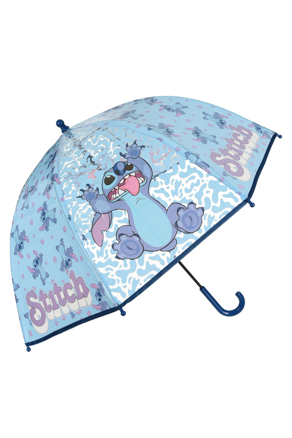 Disney Lilo und Stitch Crazy transparenter Kinderregenschirm ∅72 cm