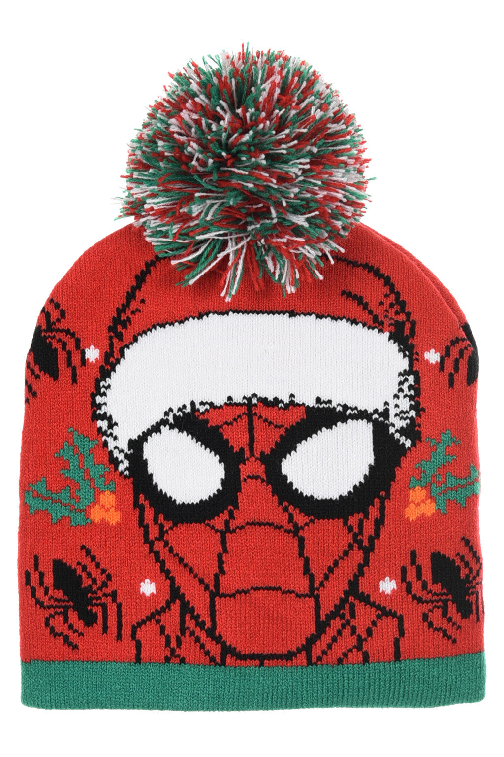 Spiderman Red Hat Weihnachtliche Kinderhaube 52 cm