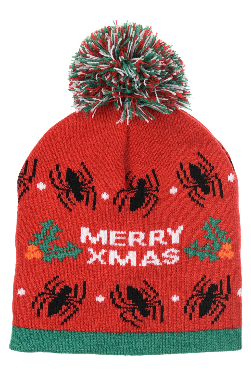 Spiderman Red Hat Weihnachtliche Kinderhaube 52 cm