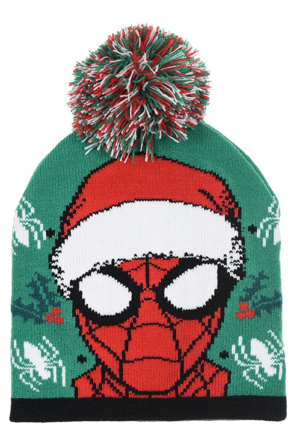 Spiderman Green Hat Weihnachtliche Kindermütze 54 cm