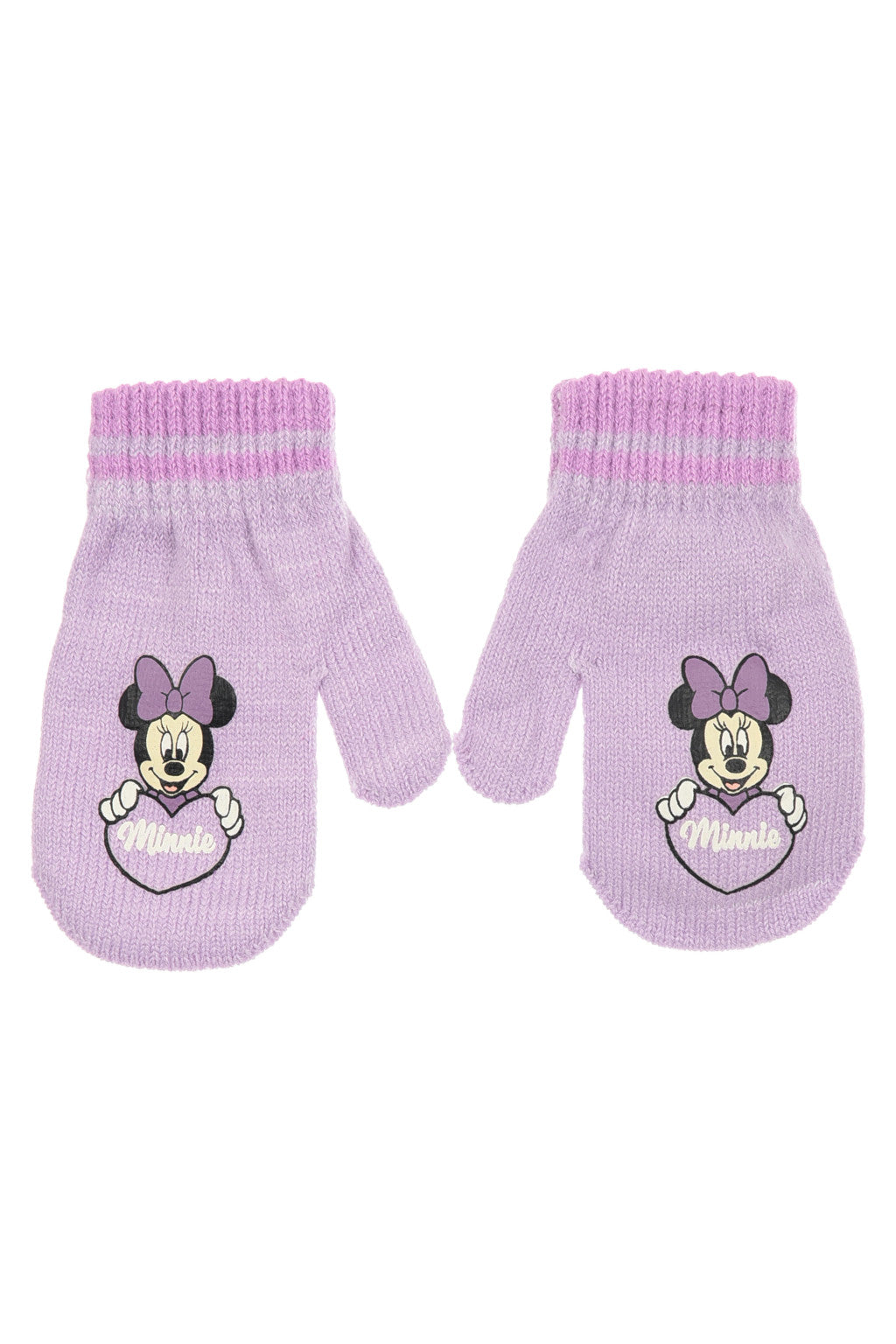 Disney Minnie Purple Heart Kinderhandschuh