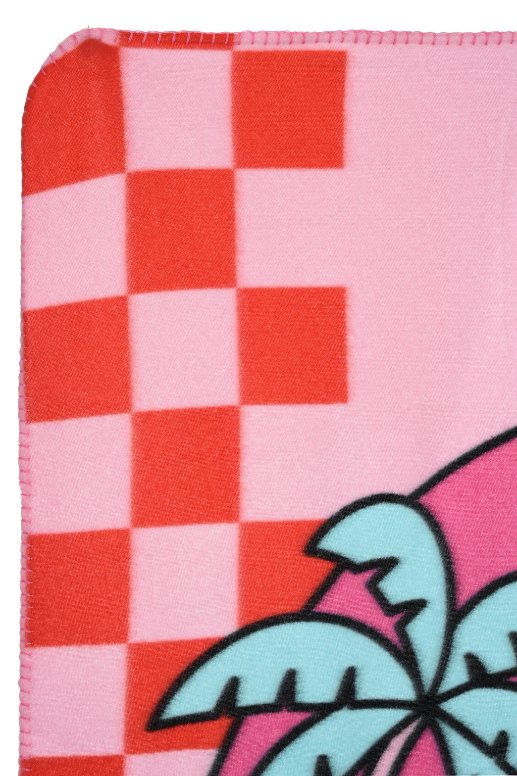 Hello Kitty Pink Racing Polar-fleece-Decke 100x150cm