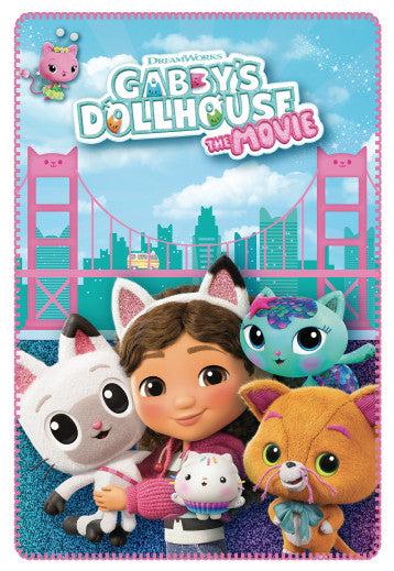 Gabby's Dollhouse Adventure Polar Decke 100x150cm