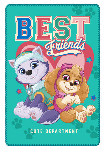 Paw Patrol Cute Department Polar Fleece Decke 100x150cm