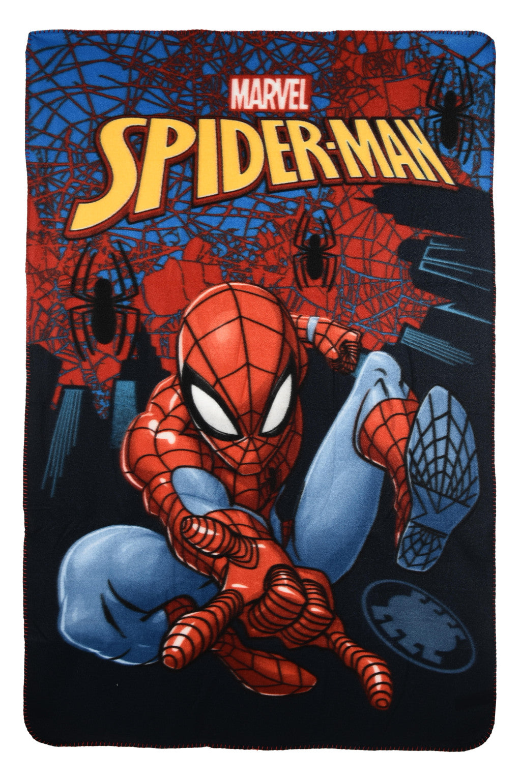 Spiderman City Saver Polar Fleecedecke 100x150cm