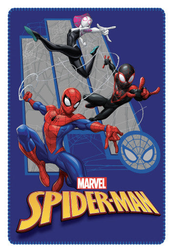 Spiderman Warriors Polar-Fleecedecke 100x150cm