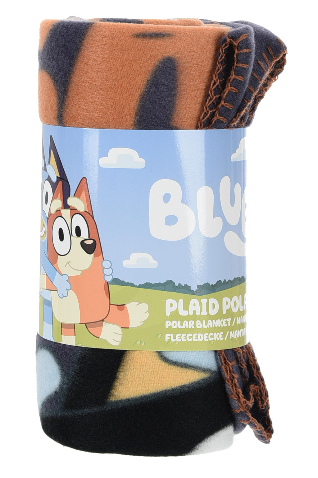Bluey Skate Park Polar-Decke 100x150cm