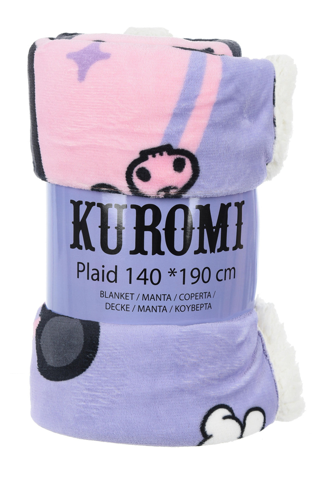 Hello Kitty Kuromi Sherpa Decke 140x190 cm