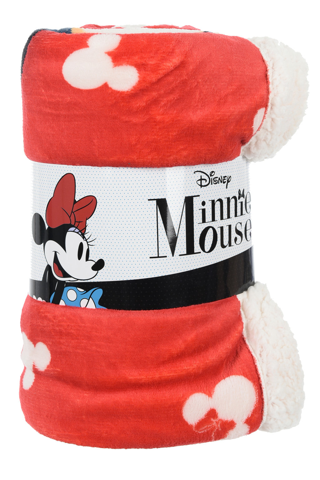 Disney Minnie Red Sherpa Decke 140x190 cm