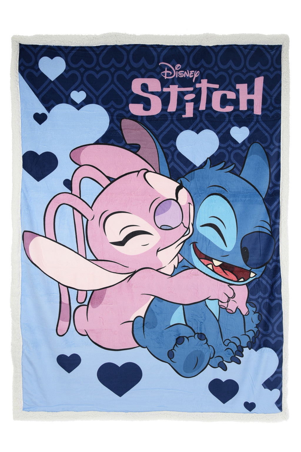 Disney Lilo und Stitch Love sherpa decke 140x190 cm