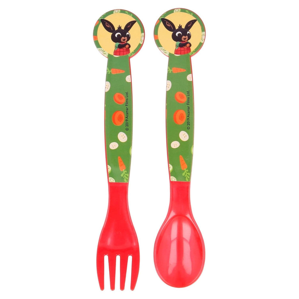 Bing Waving Kunststoff Besteckset - 2-teilig