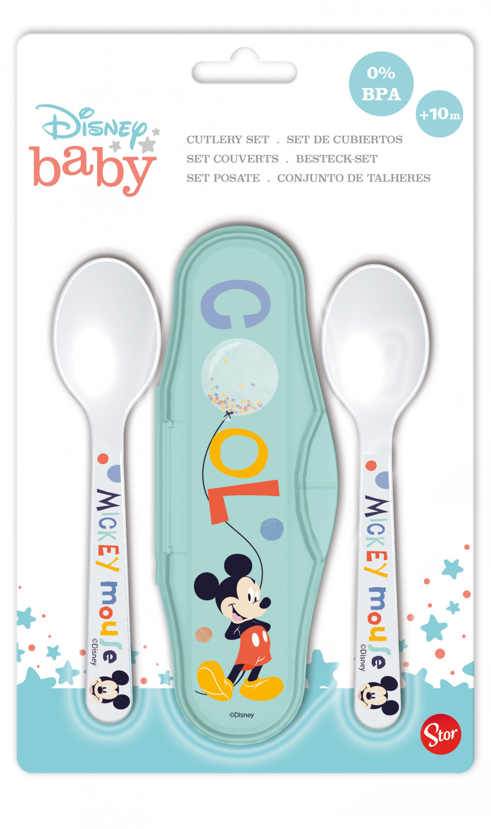 Disney Mickey  Baby Reisebesteck Set