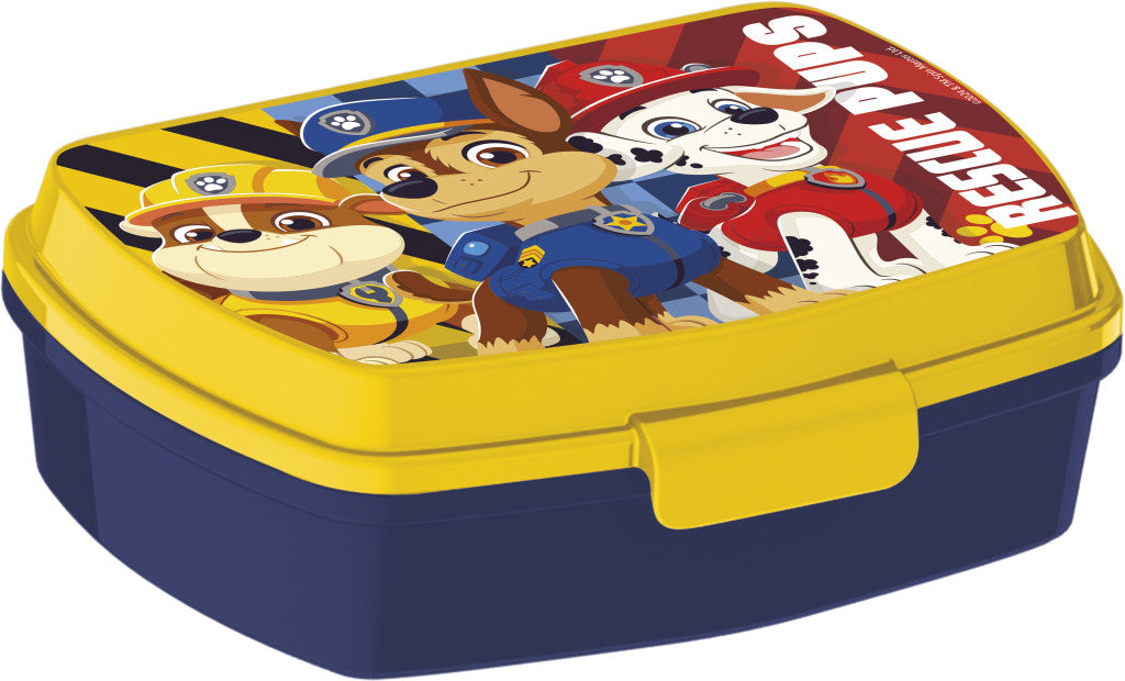 Paw Patrol Rescue Pups lustige Plastik-Sandwichbox