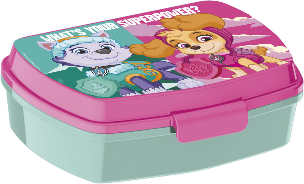 Paw Patrol Superpowers lustige Kunststoff-Sandwichbox