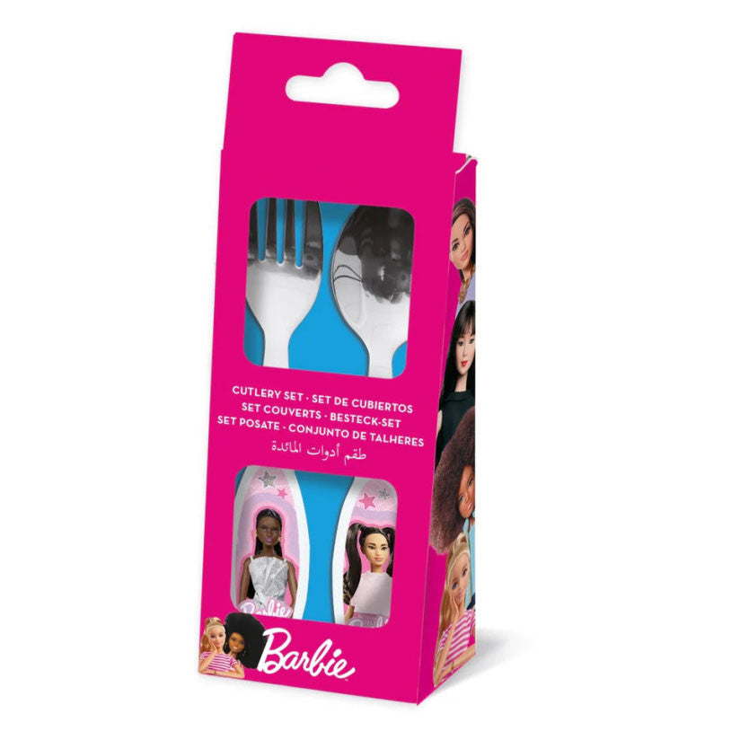 Barbie Stylish Metall-Besteckset - 2-teilig