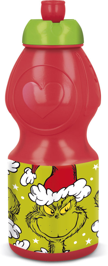 Der Grinch Christmas Mischief Plastiksportflasche 400 ml