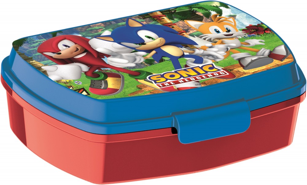 Sonic the Hedgehog Adventure funny Kunststoff Butterbrotdose