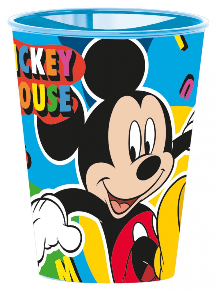 Disney Mickey  Glas, Kunststoff 260 ml