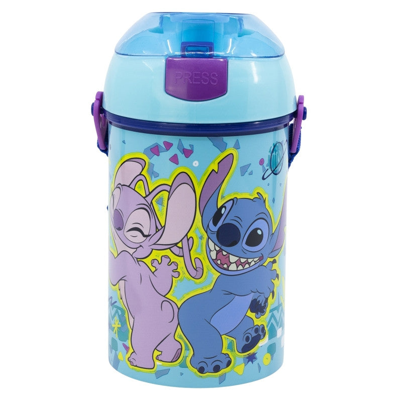 Disney Lilo und Stitch Dance Trinkflasche, Sportflasche 450 ml
