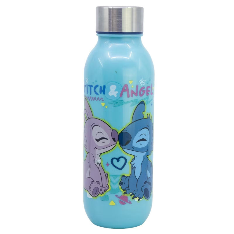 Disney Lilo und Stitch Love Plastikflasche mit Schraubverschluss 640 ml