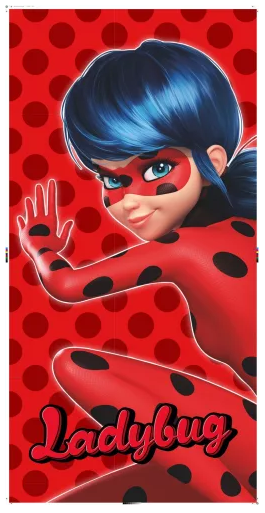 Miraculous Ladybug und Cat Noir Badetuch