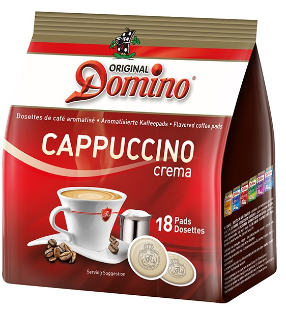 Domino Cappuccino 18 pads 7g Pad