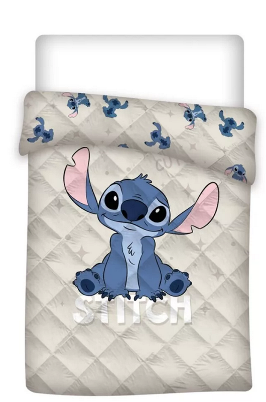 Disney Lilo und Stitch Cute gestepptes Überbett, Bettdecke 140x200cm