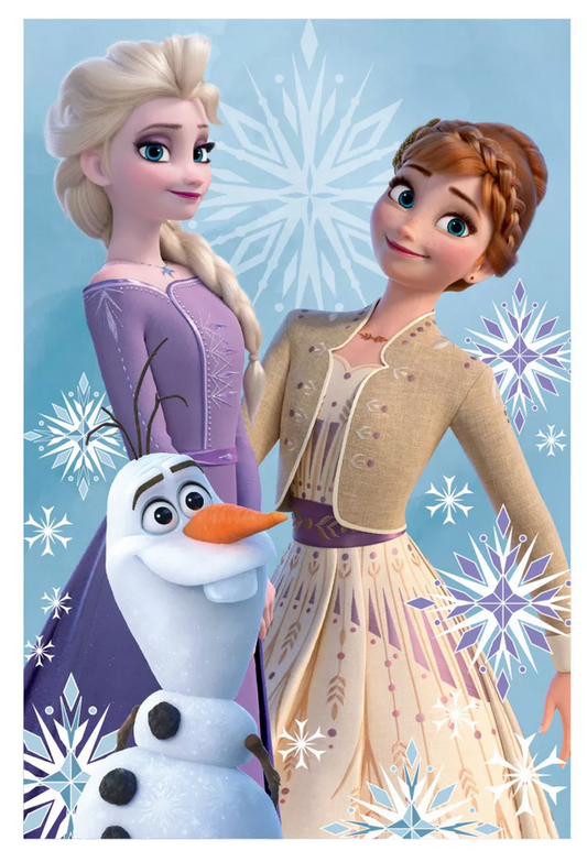Disney Eiskönigin Olaf and Sisters Fleecedecke 100x150cm