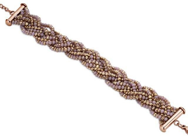 Victoria Rosa Perlen-Rosegold-Armband
