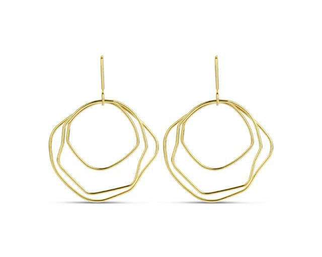 Victoria Ohrringe in Goldfarbe