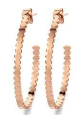 Victoria Rosegoldfarbene Ohrringe