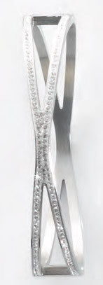 Victoria Silberfarbiges Weißsteinarmband