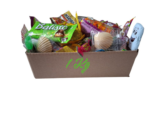 1 Kg Süßes mix Box